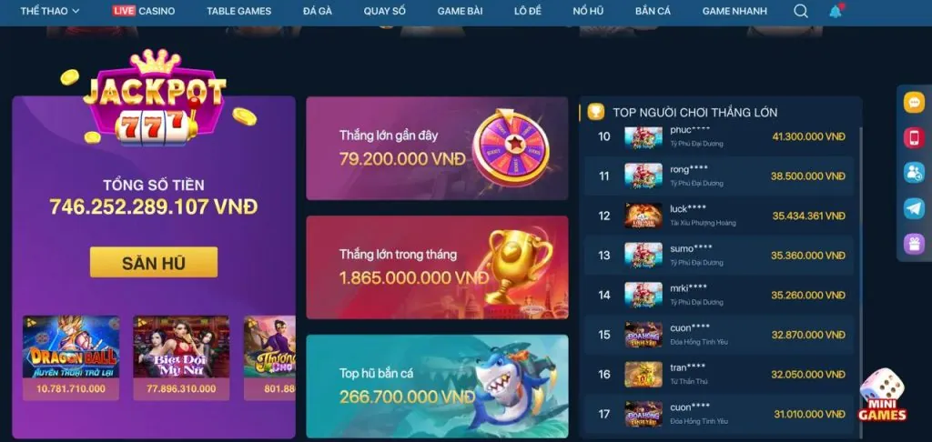 Ưu đãi nạp tiền hàng ngày 88v Casino